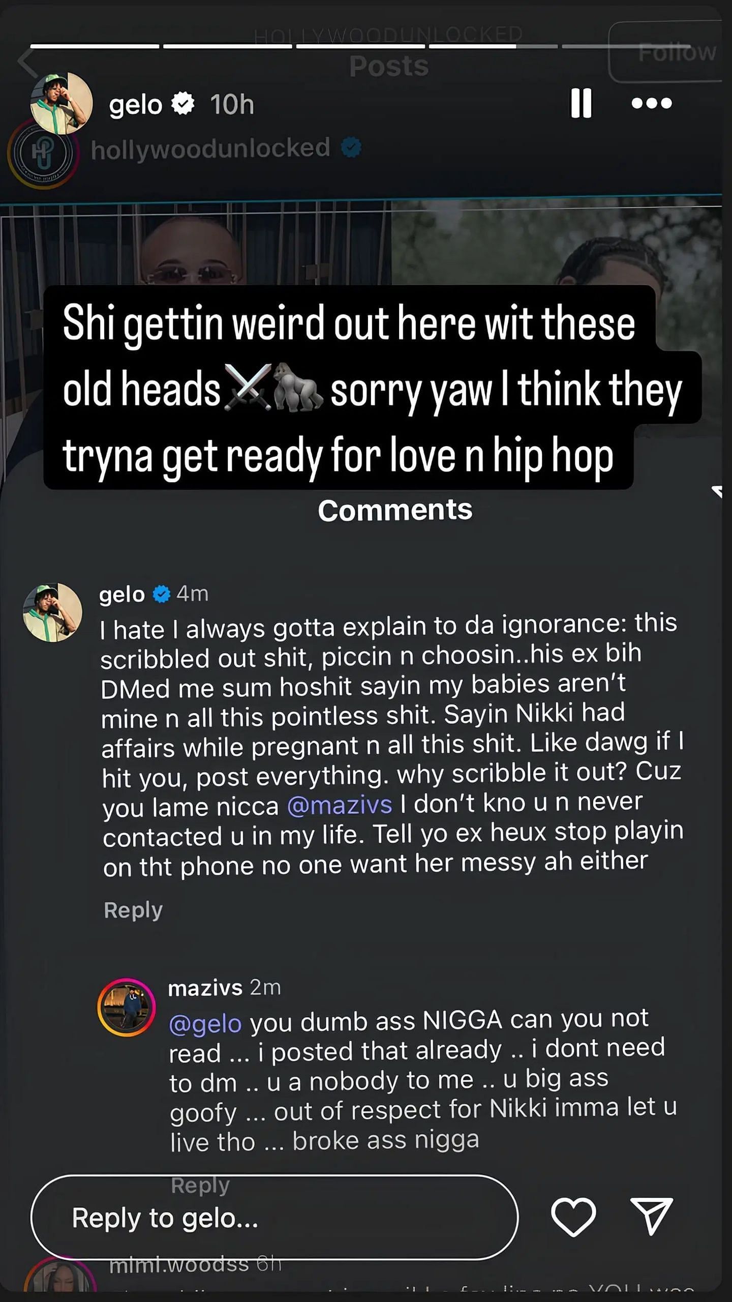 LiAngelo Ball's IG post